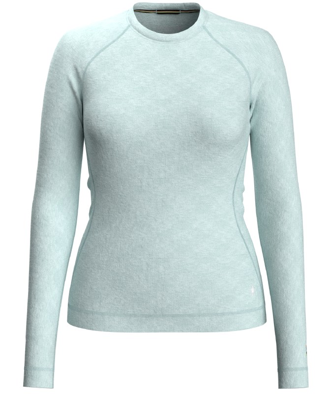 Smartwool Merino 250 Crew Neck Womens Bleached Aqua Heather Medium 2023